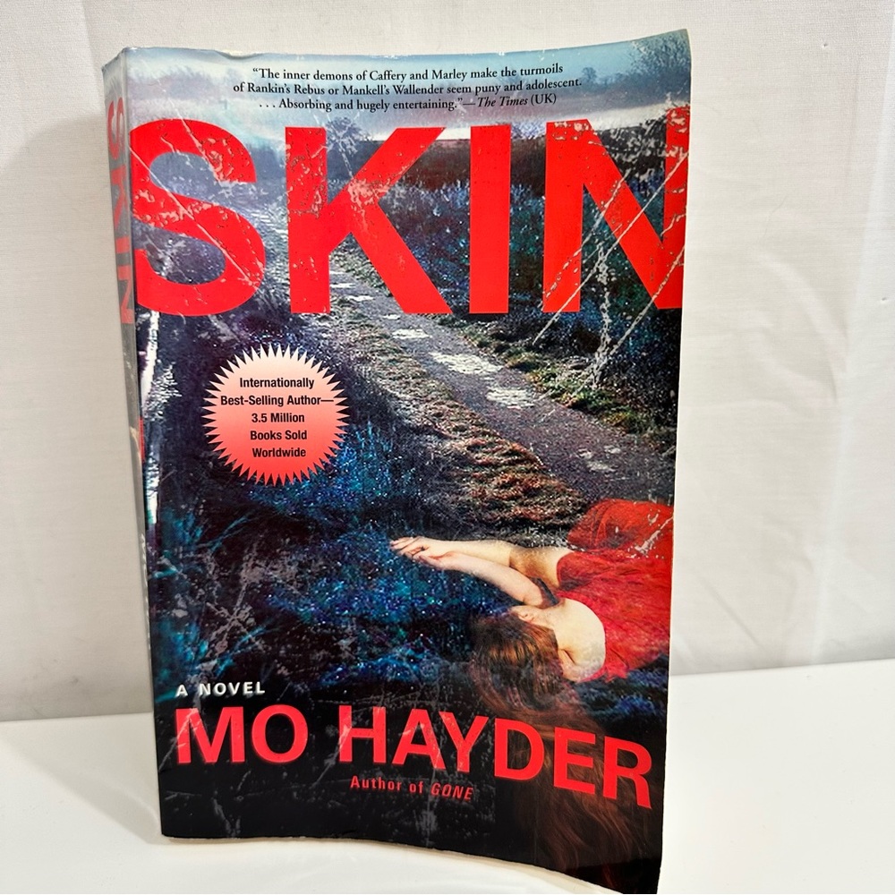SKIN a Paperback Novel by Internationally Best-Selling Author Mo Hayder